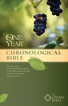 the one year chronological bible tlb book cover image