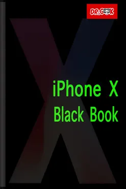 iphone x black book book cover image