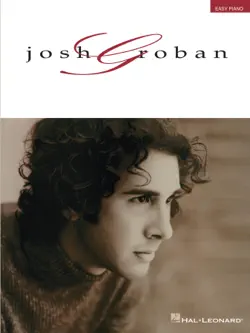 josh groban songbook for easy piano book cover image