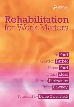 rehabilitation for work matters imagen de la portada del libro