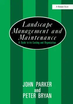 landscape management and maintenance book cover image