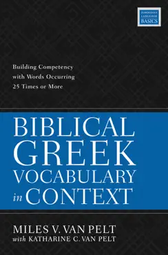 biblical greek vocabulary in context book cover image