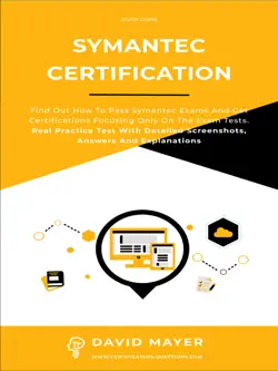 symantec certification book cover image