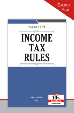 taxmann's income tax rules book cover image