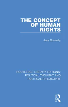 the concept of human rights book cover image