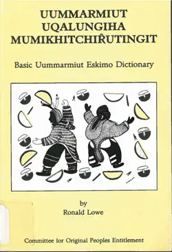 english – uummarmiutun dictionary book cover image