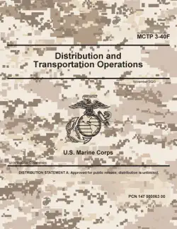 marine corps tactical publication mctp 3-40f distribution and transportation operations november 2020 book cover image