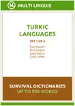 Turkic Languages Survival Dictionaries (Set 3 of 4) e-book