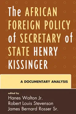 the african foreign policy of secretary of state henry kissinger book cover image
