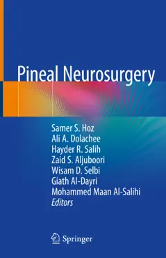 pineal neurosurgery book cover image