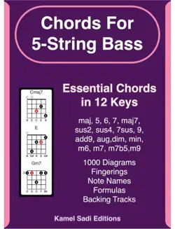 chords for 5-string bass book cover image