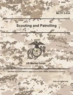 marine corps tactical publication mctp 3-01a scouting and patrolling july 2020 book cover image