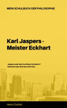 mein schulbuch der philosophie karl jaspers - meister eckhart imagen de la portada del libro