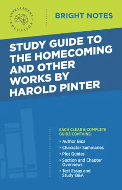 study guide to the homecoming and other works by harold pinter book cover image