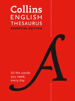collins english thesaurus essential book cover image