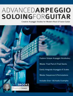 advanced arpeggio soloing for guitar book cover image