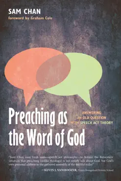 preaching as the word of god book cover image