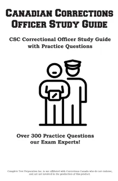 canadian corrections officer study guide book cover image
