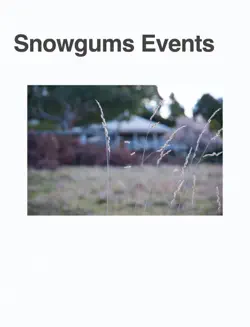 snowgums events book cover image