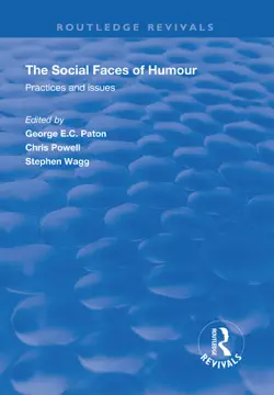 the social faces of humour book cover image