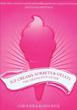 ice creams, sorbets & gelati book cover image