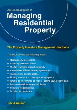 an emerald guide to managing residential property book cover image