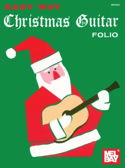easy way christmas guitar folio book cover image
