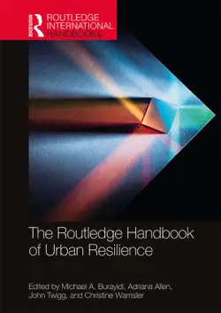 the routledge handbook of urban resilience book cover image