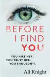 Before I Find You synopsis, comments