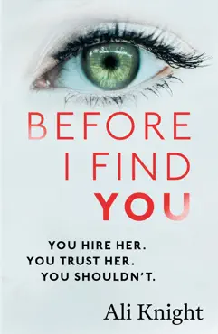 before i find you book cover image