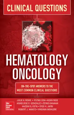 hematology-oncology clinical questions book cover image