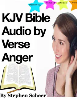 kjv bible audio by verse anger book cover image