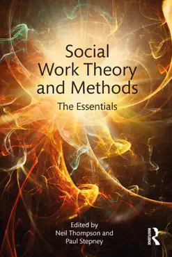 social work theory and methods book cover image