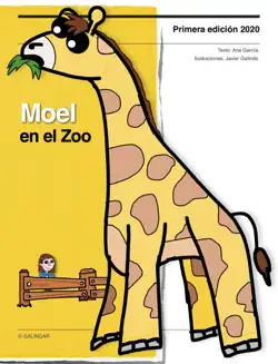 moel en el zoo. imagen de la portada del libro