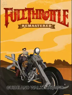 full throttle remastered guide and walkthrough book cover image