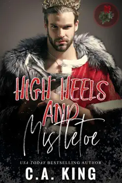 high heels and mistletoe book cover image