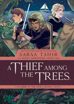 a thief among the trees: an ember in the ashes graphic novel book cover image