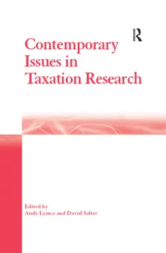 contemporary issues in taxation research book cover image
