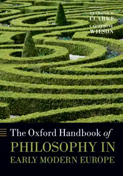 the oxford handbook of philosophy in early modern europe book cover image