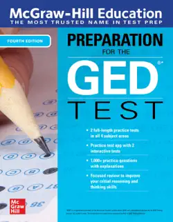 mcgraw-hill education preparation for the ged test, fourth edition book cover image
