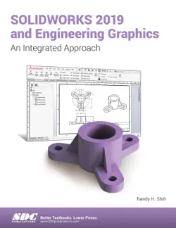 solidworks 2019 and engineering graphics book cover image