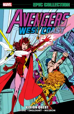 avengers west coast epic collection book cover image