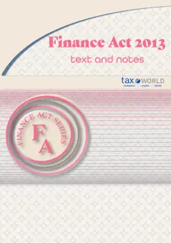 finance act 2013 book cover image