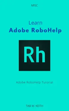 learn adobe robohelp book cover image