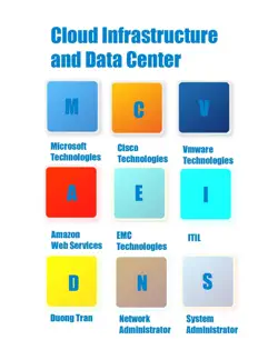 cloud infrastructure and data center book cover image