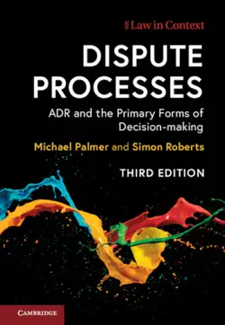 dispute processes book cover image