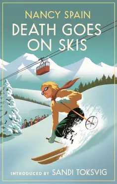 death goes on skis imagen de la portada del libro