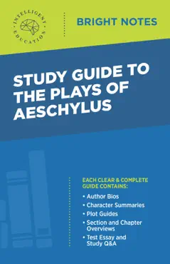 study guide to the plays of aeschylus book cover image