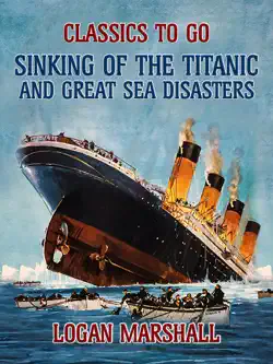 sinking of the titanic and great sea disasters book cover image