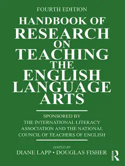 handbook of research on teaching the english language arts book cover image